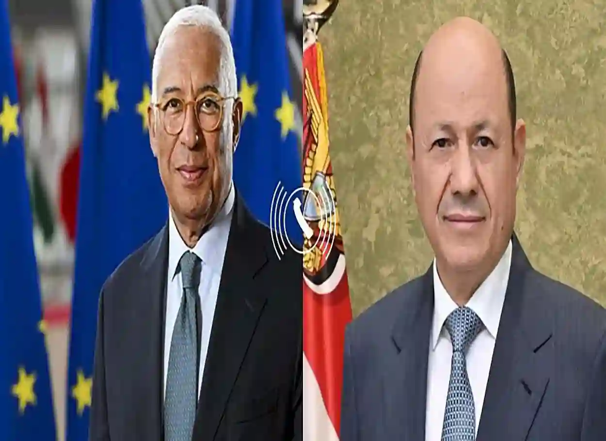 العليمي يدعو الاتحاد الأوروبي إلى تصنيف الحوثيين منظمة إرهابية ويحذر من كلفة التأخير
